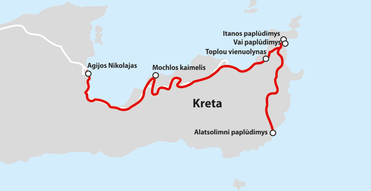 Keliaujame automobiliu Kretoje 5 maršrutai ir vertingi patarimai